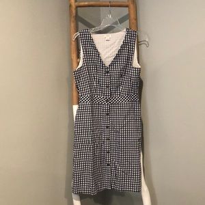 J Crew gingham dress, worn once, amazing condition